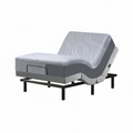 Twin XL Adjustable Bed Base with 14 Inch Prime Gel Memory Foam Mattress - Dual Massage - USB Ports - Zero Gravity - Underbed Light - Wireless Remote - Zero Clearance