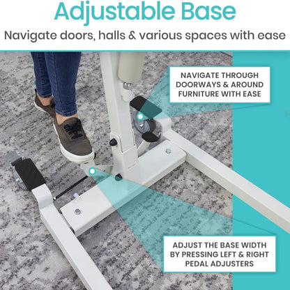 Electric Patient Lift for Home - Transfer Assist Device - Medical Transport Aid - Portable Lifter for Elderly, Bariatric, Handicap, Men & Women