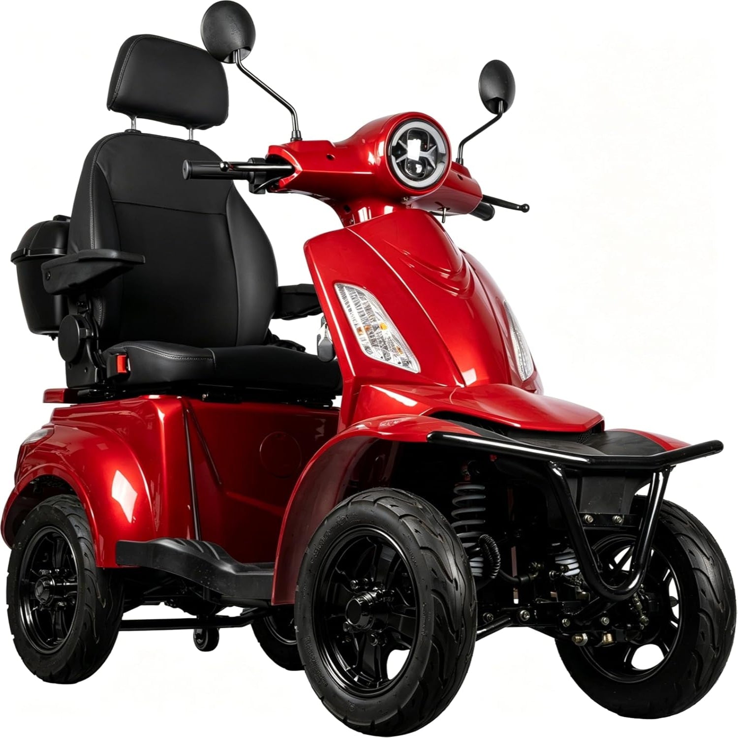 Comfort Heavy Duty Mobility Scooter for Adults & Seniors, 1000W 4-Wheel Electric Mobility Scooter, 500 Lbs Capacity, 16" Tires, 40KM Range for Travel, Reclining Seat for Tall Adults, 3-Speed Control