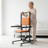 Electric Floor Lift with 4 Wheels for Elderly,Indoor Outdoor Chair Lift Device to Lift Elderly from Floor,Support up to 450 LBS 2