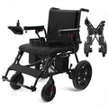 Foldable Electric Wheelchair, 20+ Miles Long Range Motorized Electric Wheelchair, Senior-Friendly Power Chair with 360° Joystick, All Terrain Smart Mobility Scooter, Black