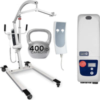 Electric Patient Lift for Home - Transfer Assist Device - Medical Transport Aid - Portable Lifter for Elderly, Bariatric, Handicap, Men & Women